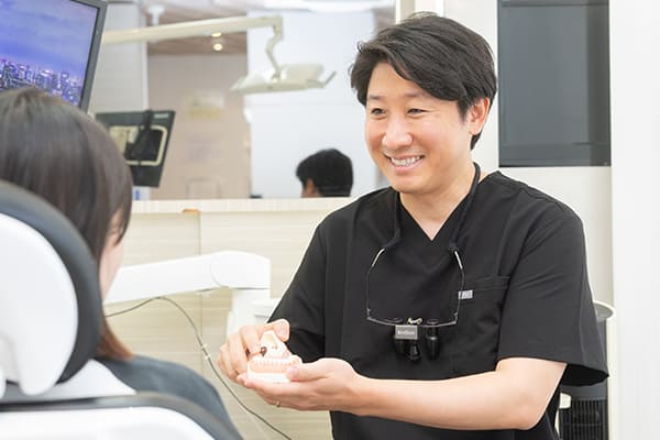 丁寧な説明を尽くし、過剰な治療はいたしません